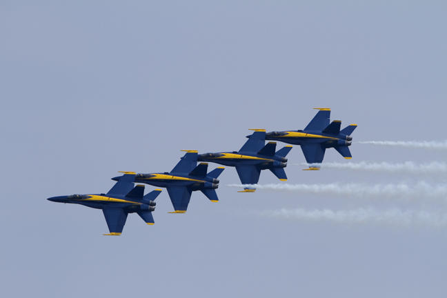 Navy Blue Angels at Memorial Day Air Show, Jones Beach Long Island