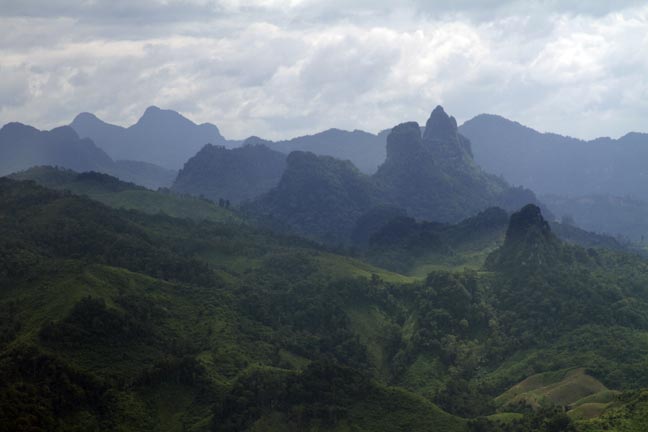 Laos Mountains