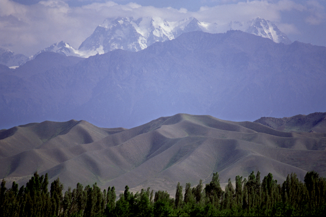 Tian Shan Mountain range, China