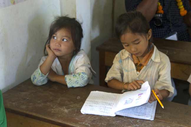 Day Dreamer, Tin Keo school, Laos